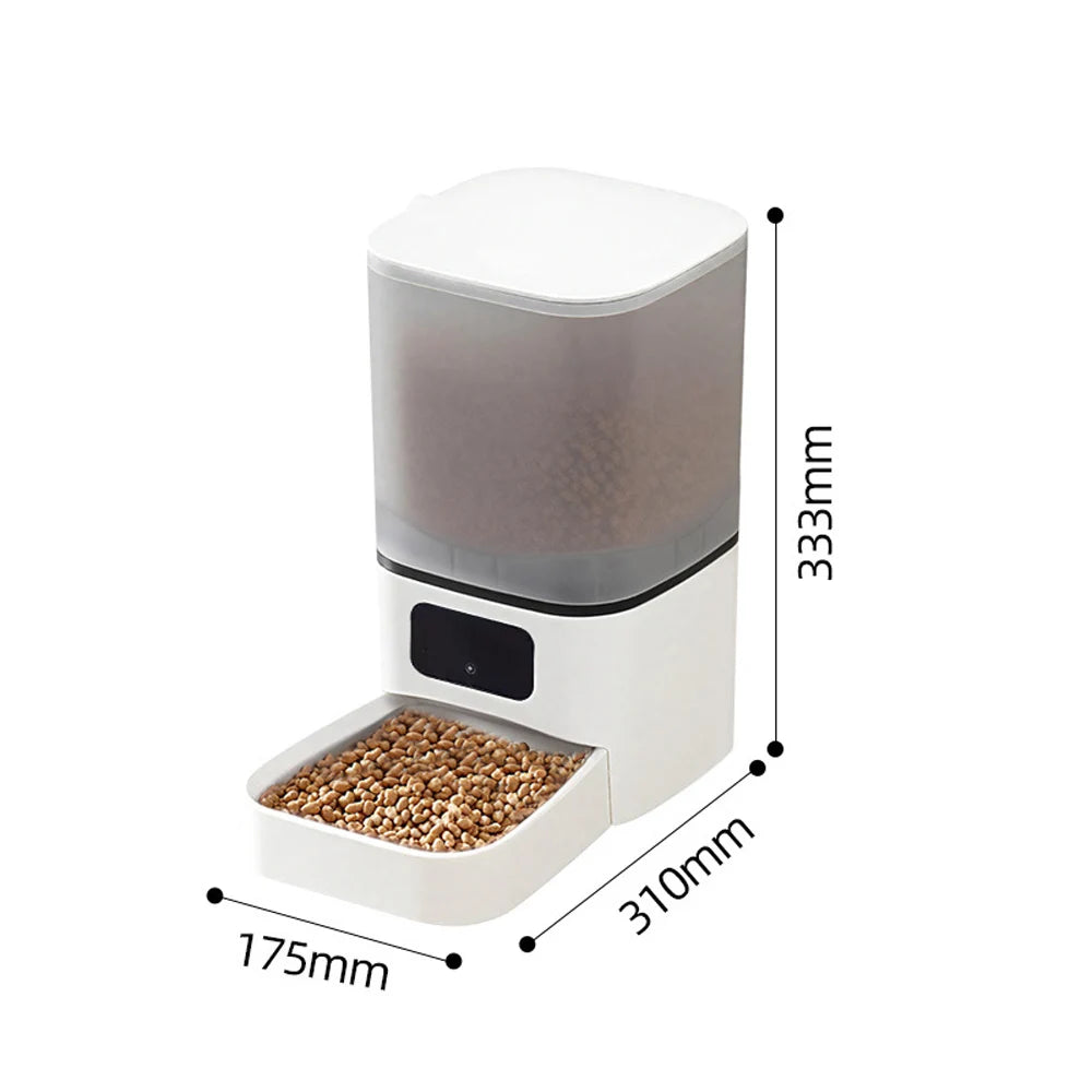 CURAPETS Smart 6L WiFi Camera Pet Feeder