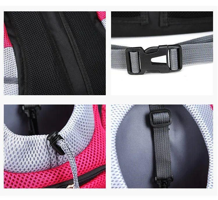 CURAPETS Double Shoulder Travel Pet Backpack