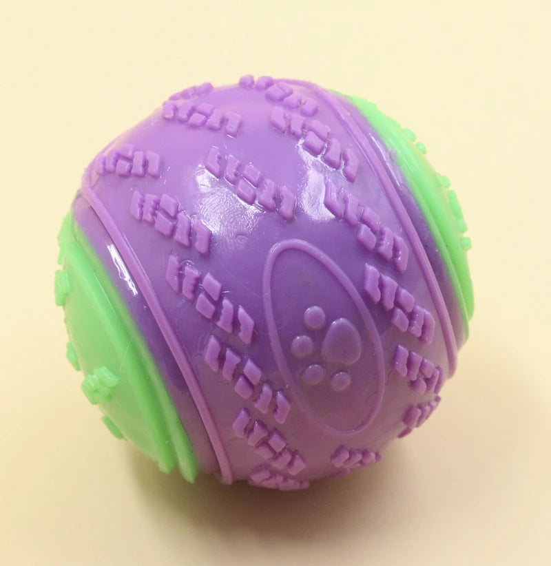 CURAPETS Squeaky TPR Dog Ball Toy