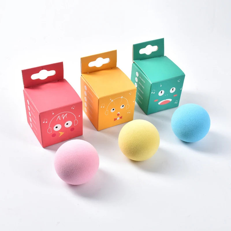 CURAPETS Smart Sounding Catnip Ball Toy