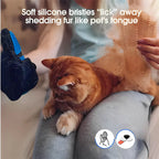 CURAPETS Silicone Deshedding Grooming Glove