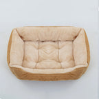 CURAPETS Calming Plush Square Pet Bed