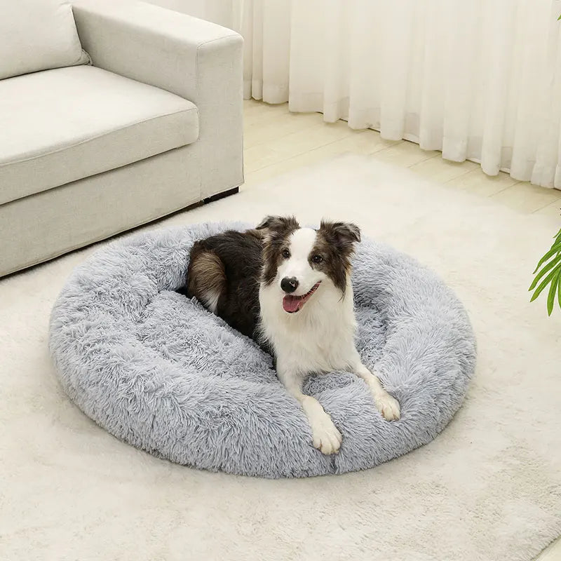 CURAPETS Plush Nest Dog & Cat Bed