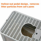 CURAPETS Foldable Enclosed Cat Litter Box