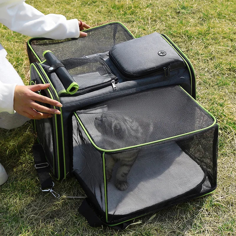 CURAPETS Foldable Travel Pet Carrier Bag