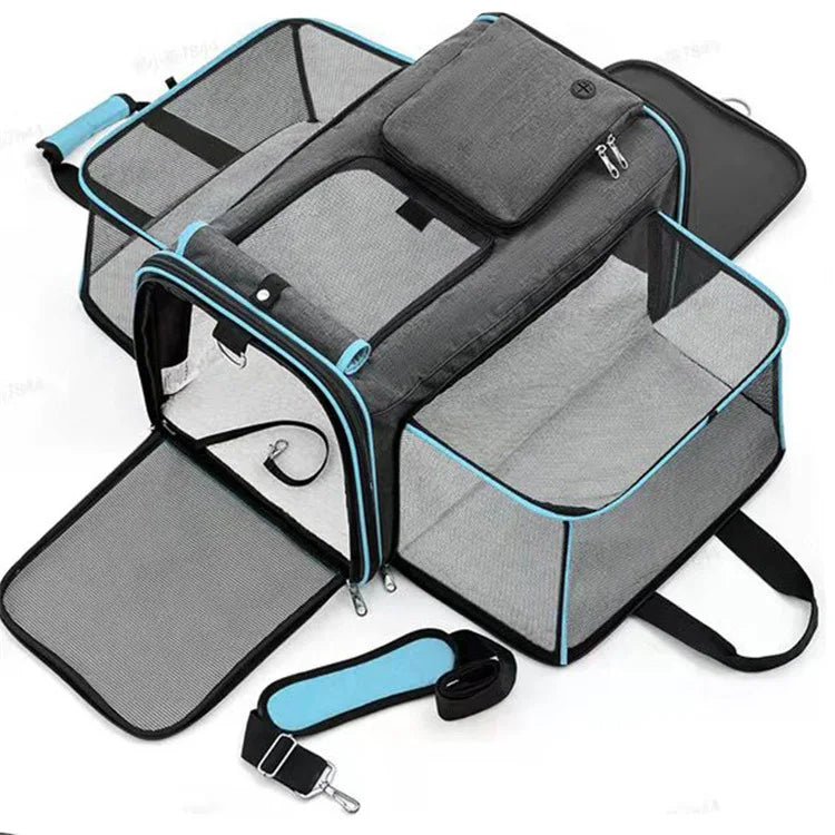 CURAPETS Foldable Travel Pet Carrier Bag