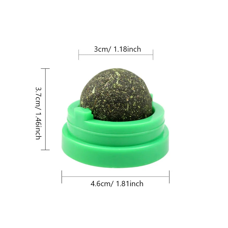 CURAPETS Spinning Catnip Dental Toy