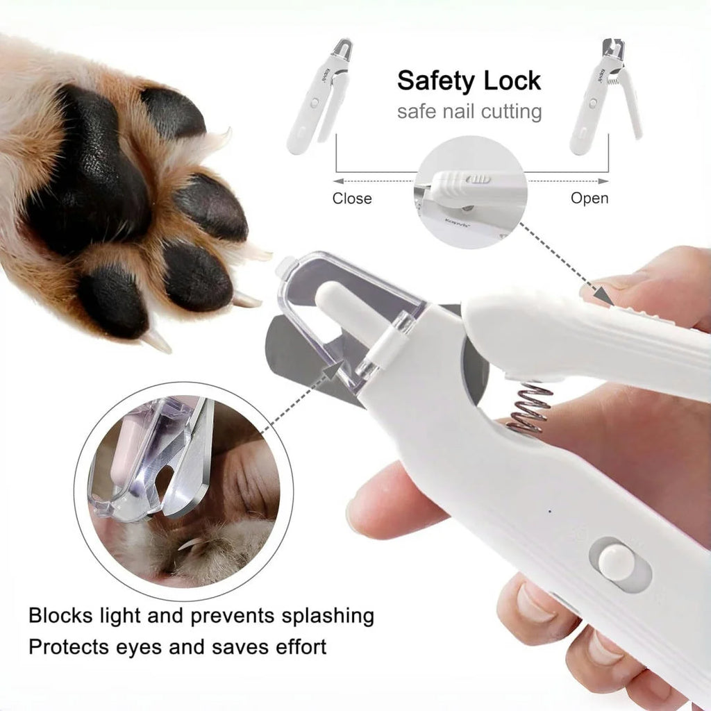 CURAPETS QuietCare LED Pet Nail Grinder