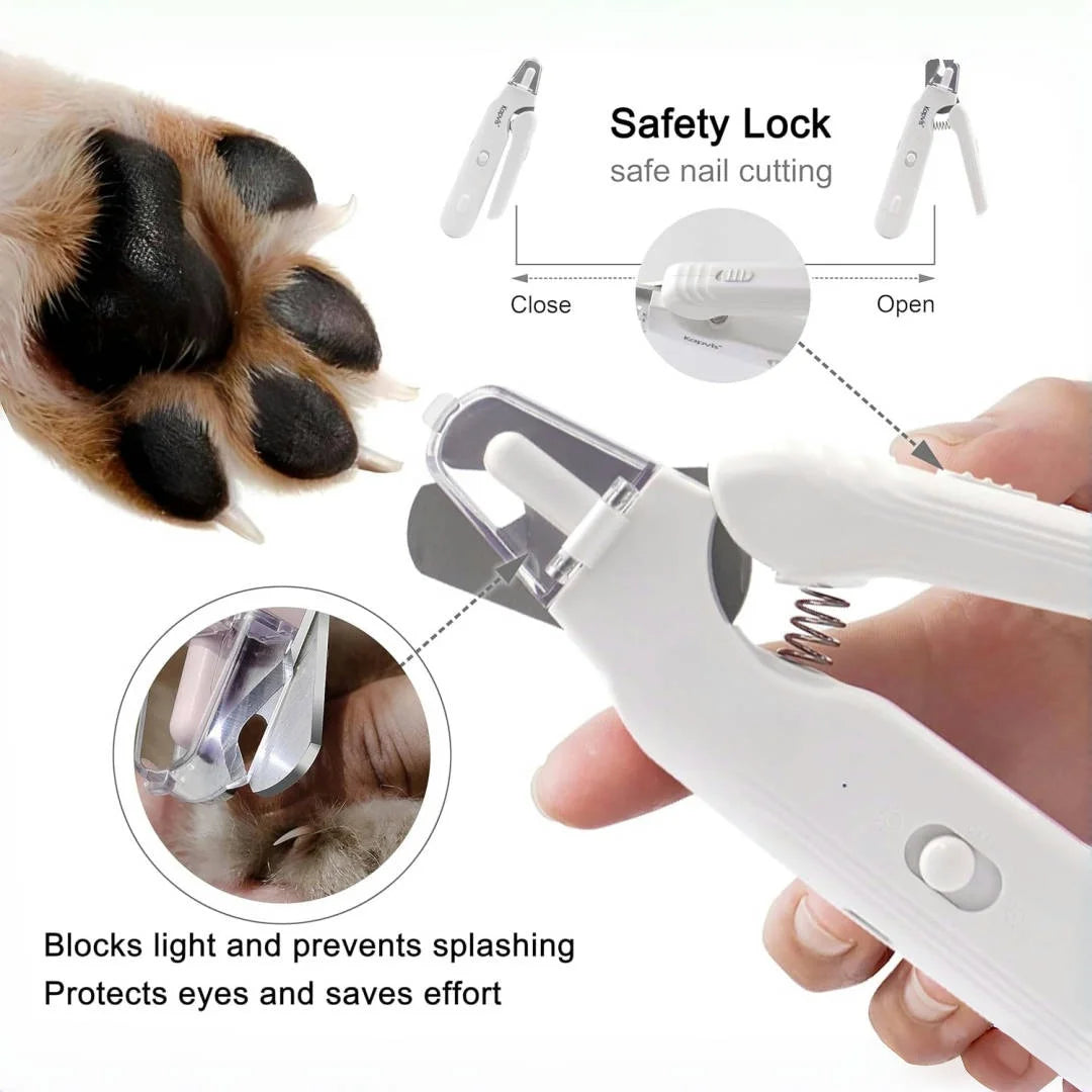 CURAPETS QuietCare LED Pet Nail Grinder