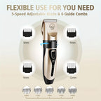 CURAPETS QuietCare Pet Grooming Clipper