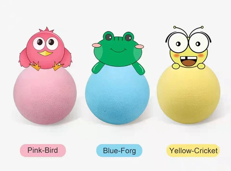 CURAPETS Smart Sounding Catnip Ball Toy