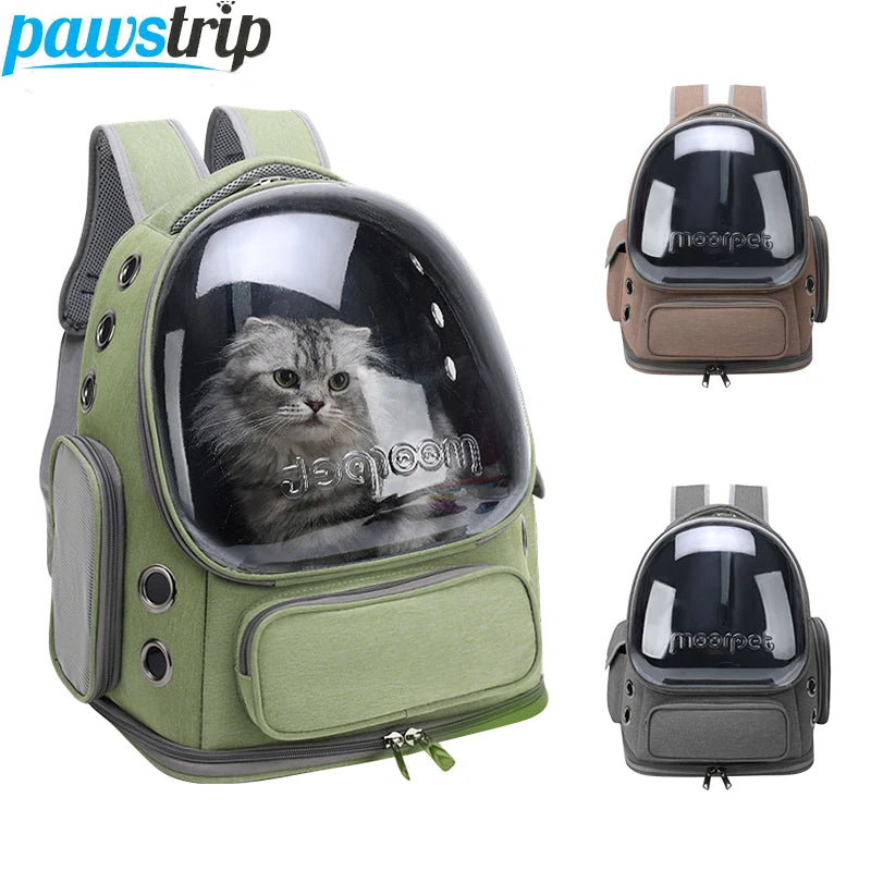 CURAPETS ClearView Travel Cat Carrier Backpack