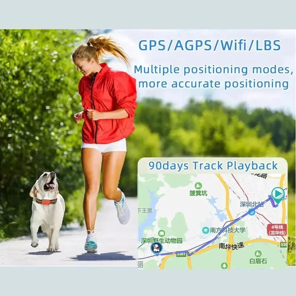 CURAPETS Waterproof GPS Pet Tracker