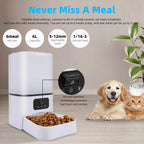 CURAPETS Smart 6L WiFi Camera Pet Feeder