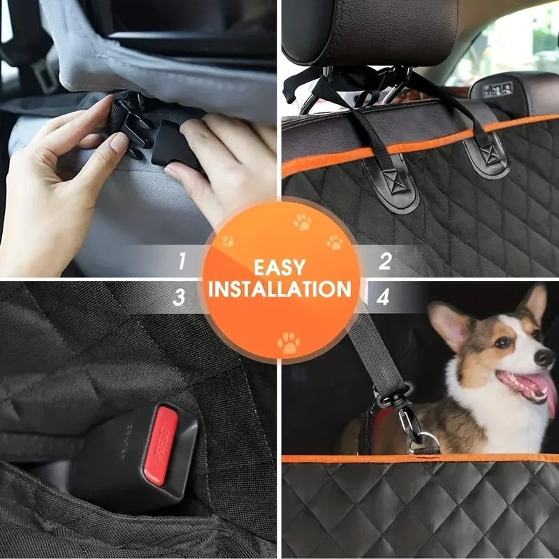 CURAPETS Waterproof Dog Car Seat Hammock Cover