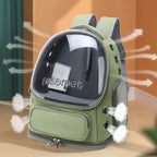 CURAPETS ClearView Travel Cat Carrier Backpack