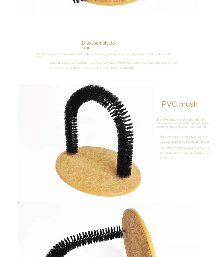 CURAPETS Self-Grooming Arch Cat Spa Toy
