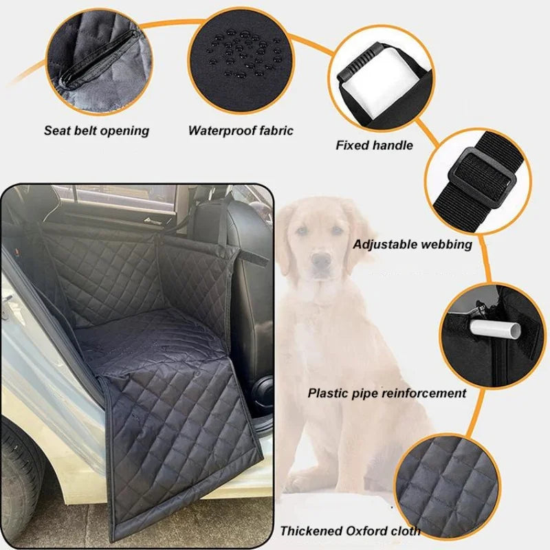 CURAPETS Oxford Hammock Pet Car Seat Carrier