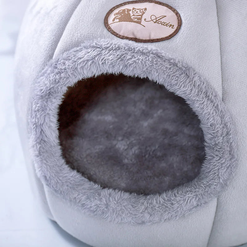 CURAPETS Deep Sleep Cave Pet Bed