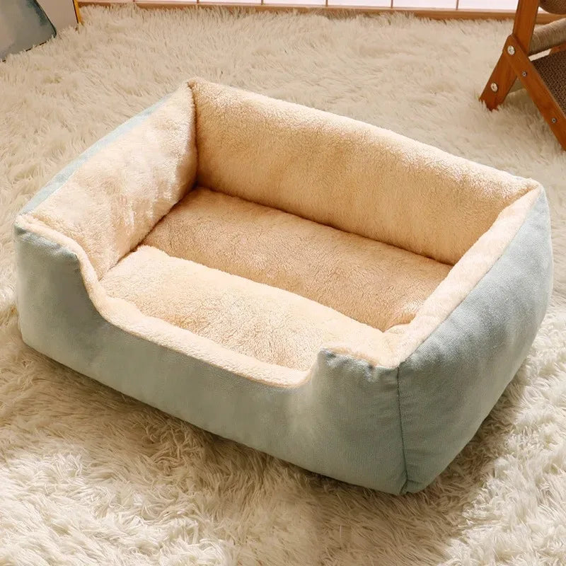 CURAPETS Winter Plush Plush Cat Bed