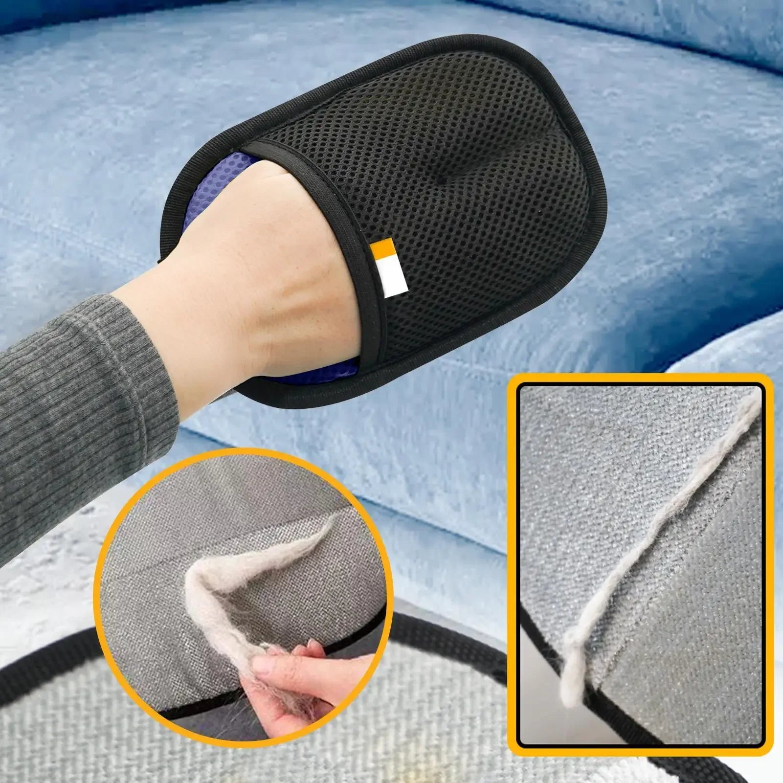 CURAPETS Double-Sided Grooming Glove