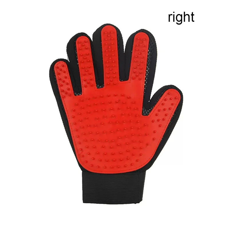 CURAPETS Silicone Deshedding Grooming Glove