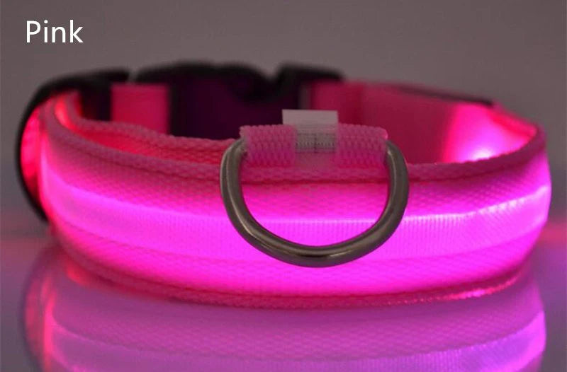 CURAPETS Luminous LED Night Safety Collar