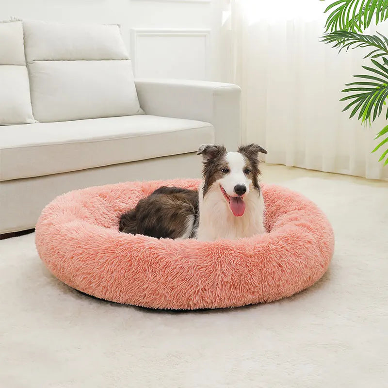 CURAPETS Plush Nest Dog & Cat Bed