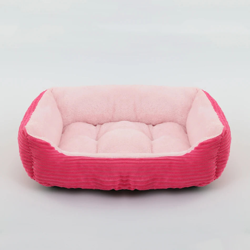 CURAPETS Calming Plush Square Pet Bed