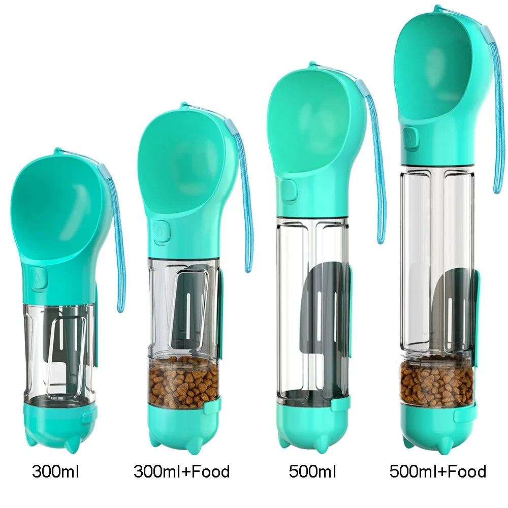 CURAPETS 3-in-1 Travel Hydration Bottle