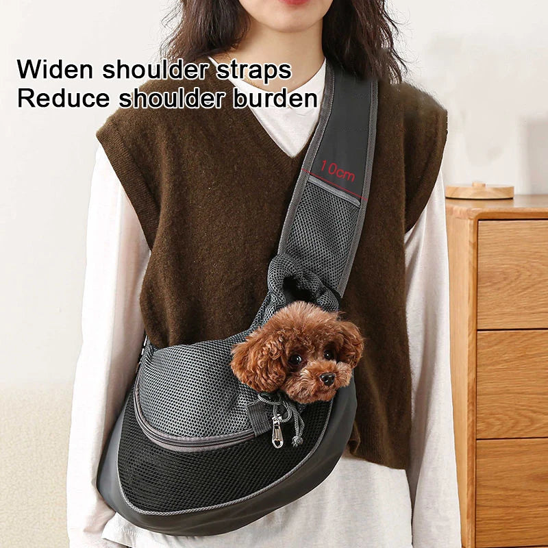 CURAPETS Mesh Sling Pet Carrier