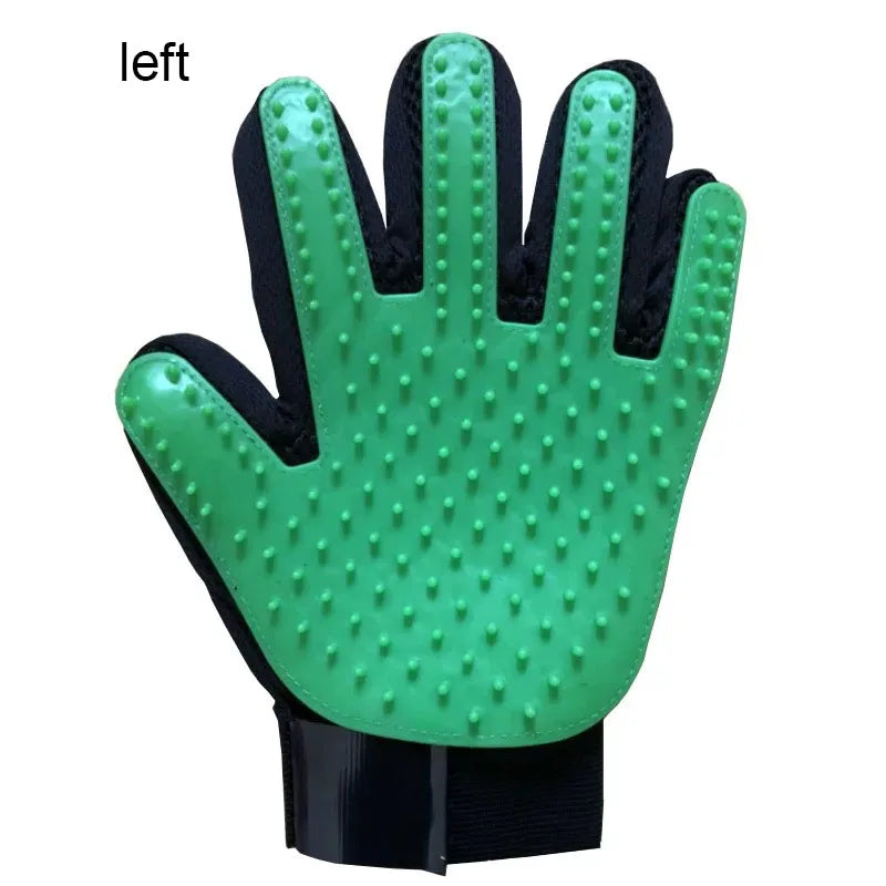 CURAPETS Silicone Deshedding Grooming Glove