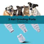 CURAPETS Quiet USB Dog Nail Grinder
