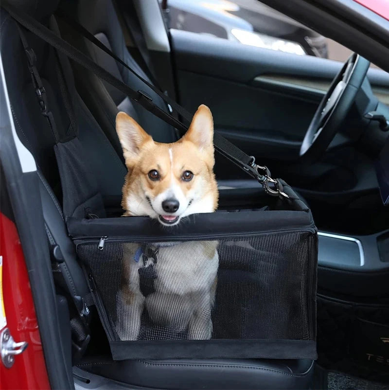 CURAPETS Premium Hanging Pet Car Seat Carrier