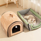 CURAPETS Winter Enclosed Pet Bed House