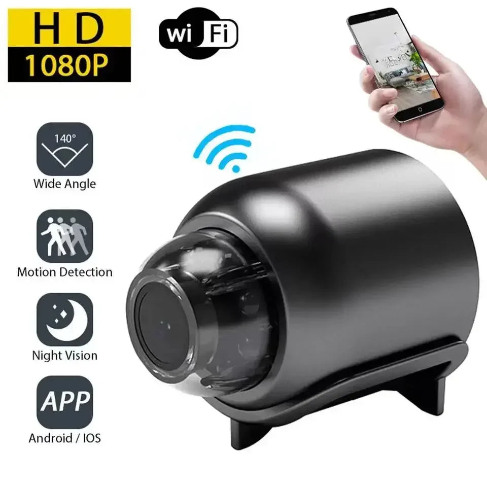 CURAPETS 1080P Mini WiFi Pet Monitor Camera