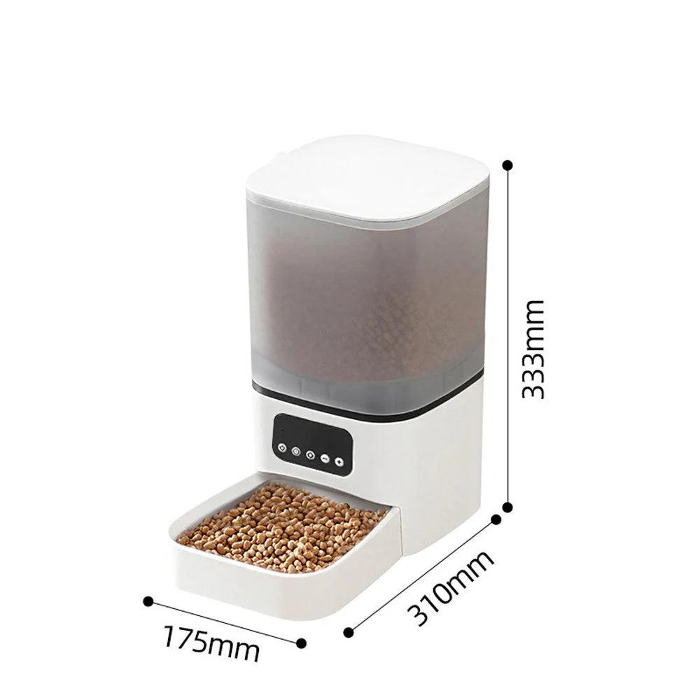 CURAPETS Smart 6L WiFi Camera Pet Feeder