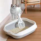CURAPETS Semi-Enclosed Spatter-Proof Litter Box