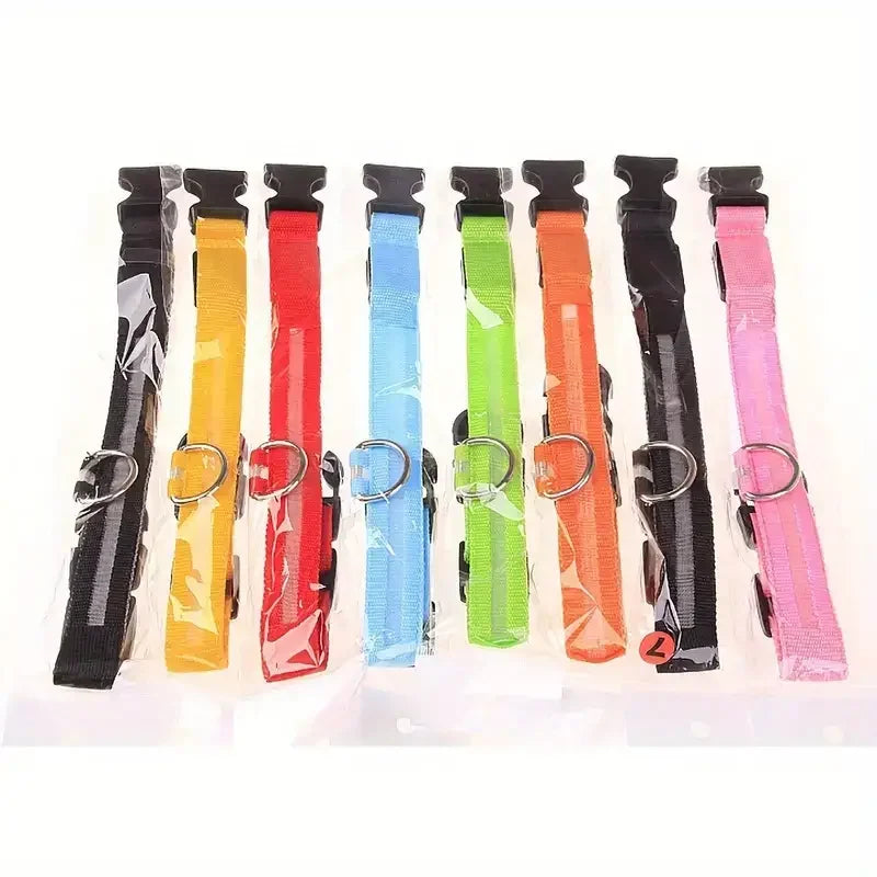 CURAPETS Luminous LED Night Safety Collar