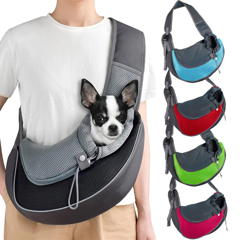 CURAPETS Mesh Sling Pet Carrier