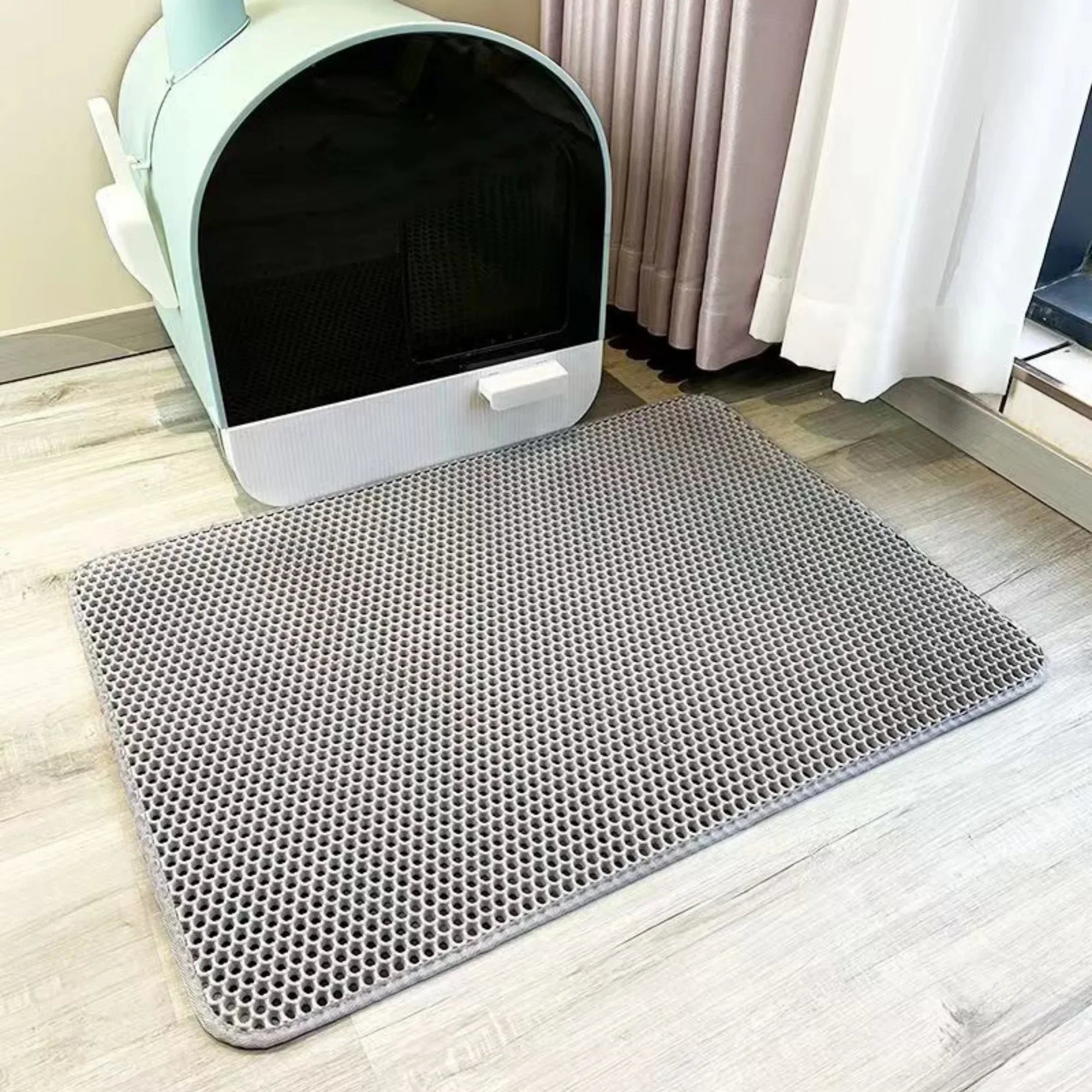 CURAPETS Extra Large Waterproof Litter Mat