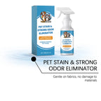 CURAPETS Premium Pet Stain & Odor Remover. Spray this to make years of stains, odors, & frustration vanish permanently