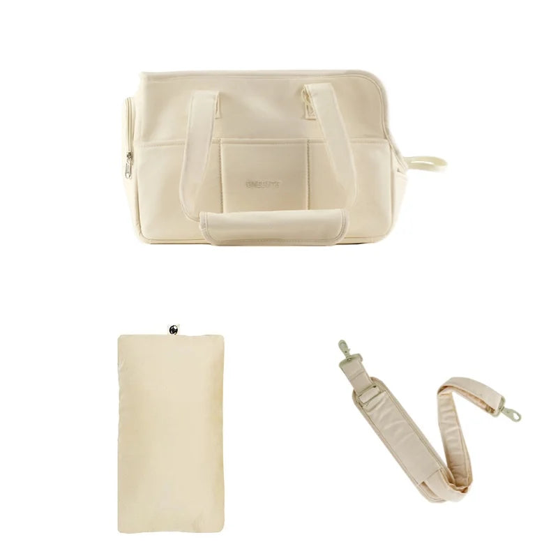 CURAPETS Cozy Cotton Shoulder Pet Carrier