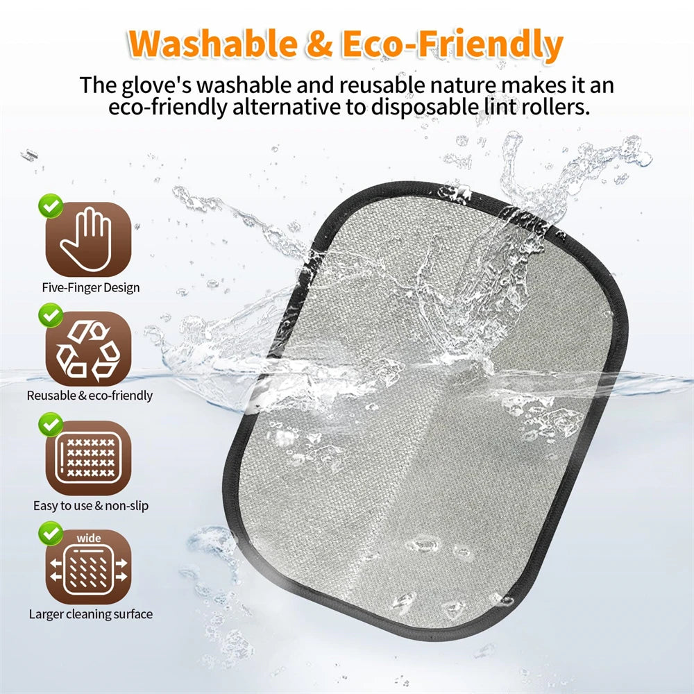 CURAPETS Electrostatic Pet Hair Remover Glove