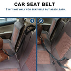 CURAPETS Adjustable Pet Car Seat Belt Harness