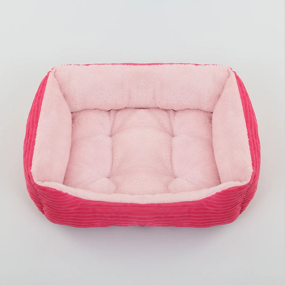CURAPETS Calming Plush Square Pet Bed