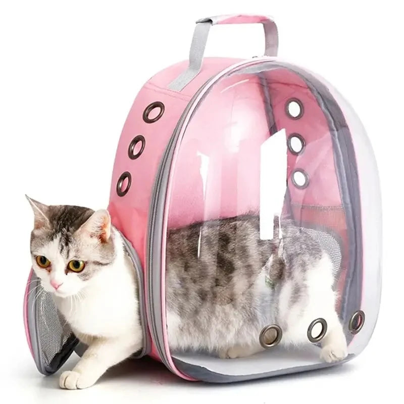 CURAPETS Bubble Capsule Cat Carrier Backpack