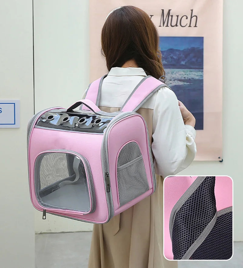 CURAPETS Urban Air Cat Travel Backpack Carrier