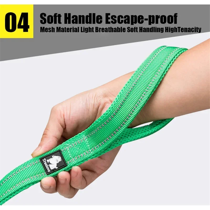 CURAPETS Reflective Comfort Mesh Leash
