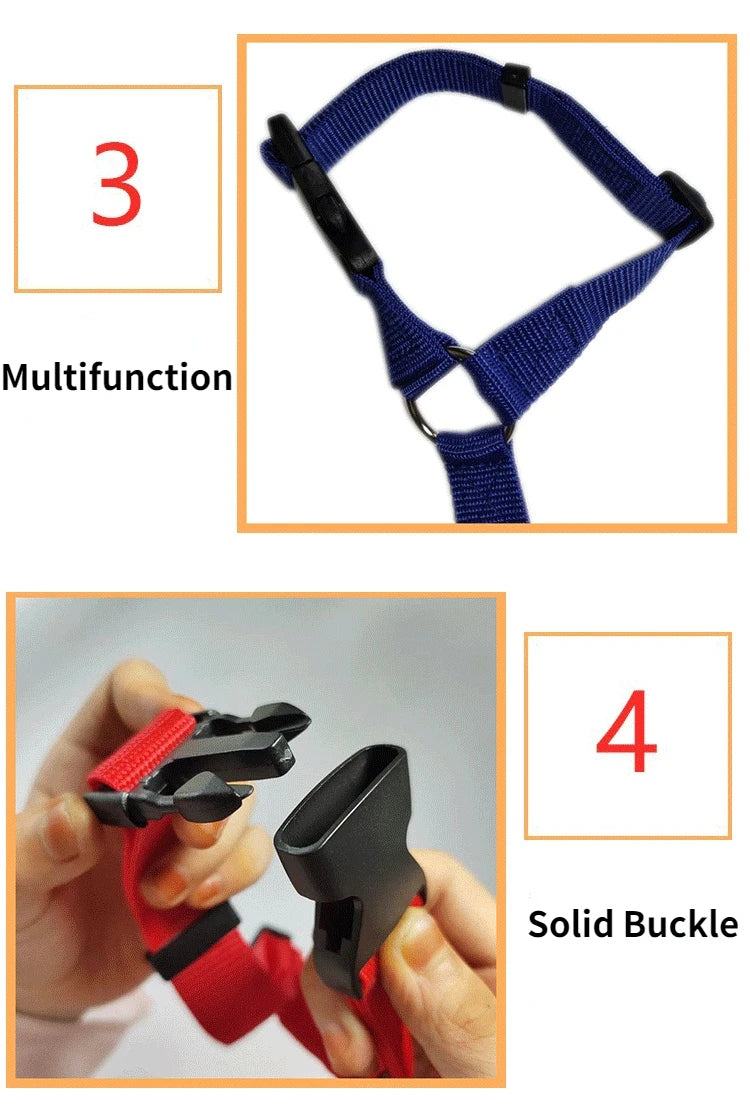 CURAPETS Adjustable Pet Car Seat Belt Harness